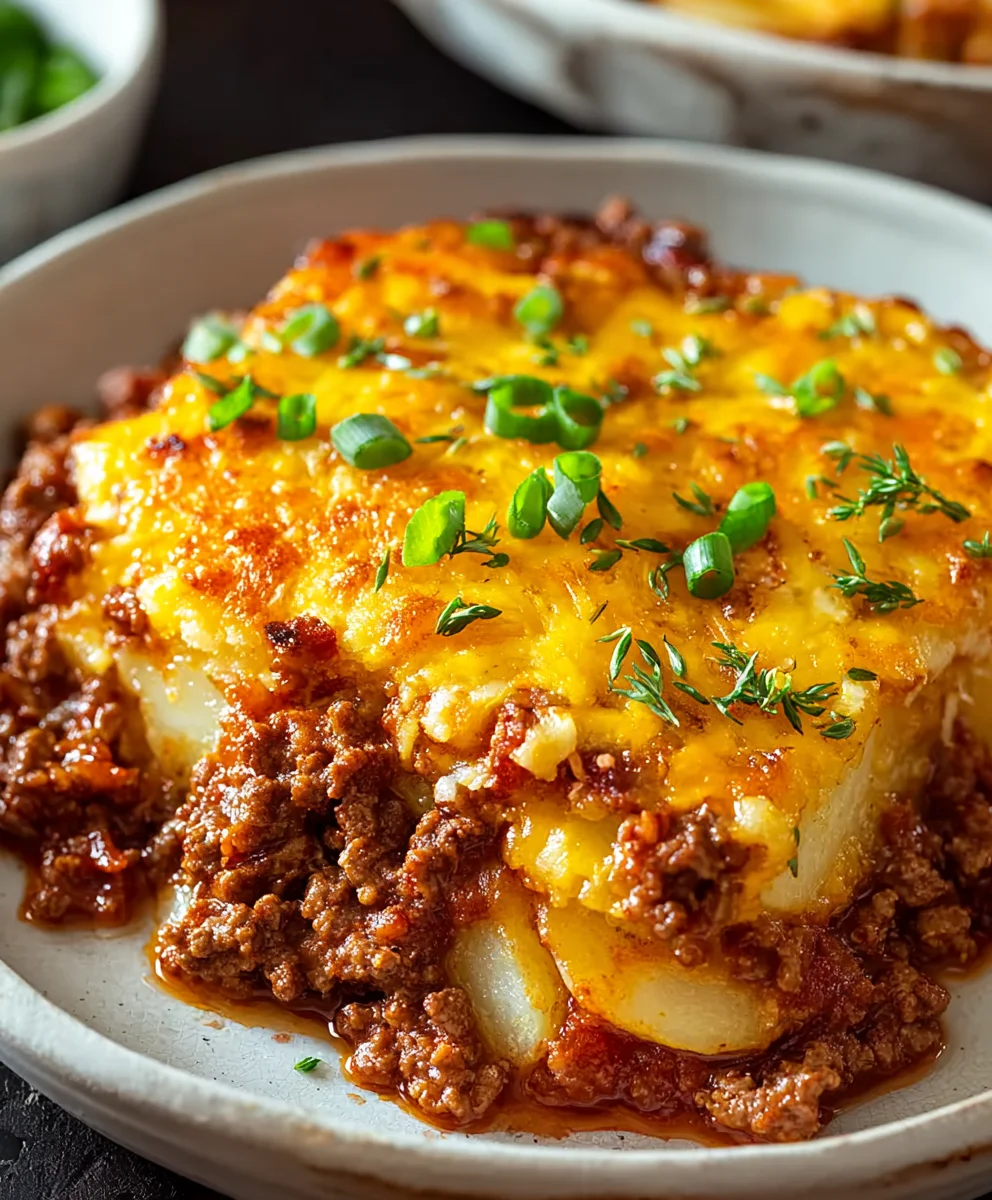 Easy Ground Beef Hobo Casserole Recipe