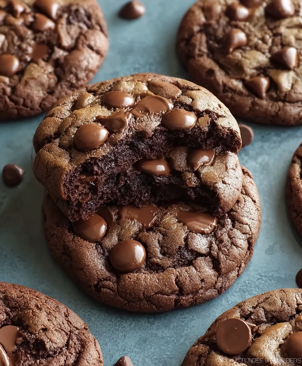 Double Chocolate Dream Cookies-Best Rich Recipe