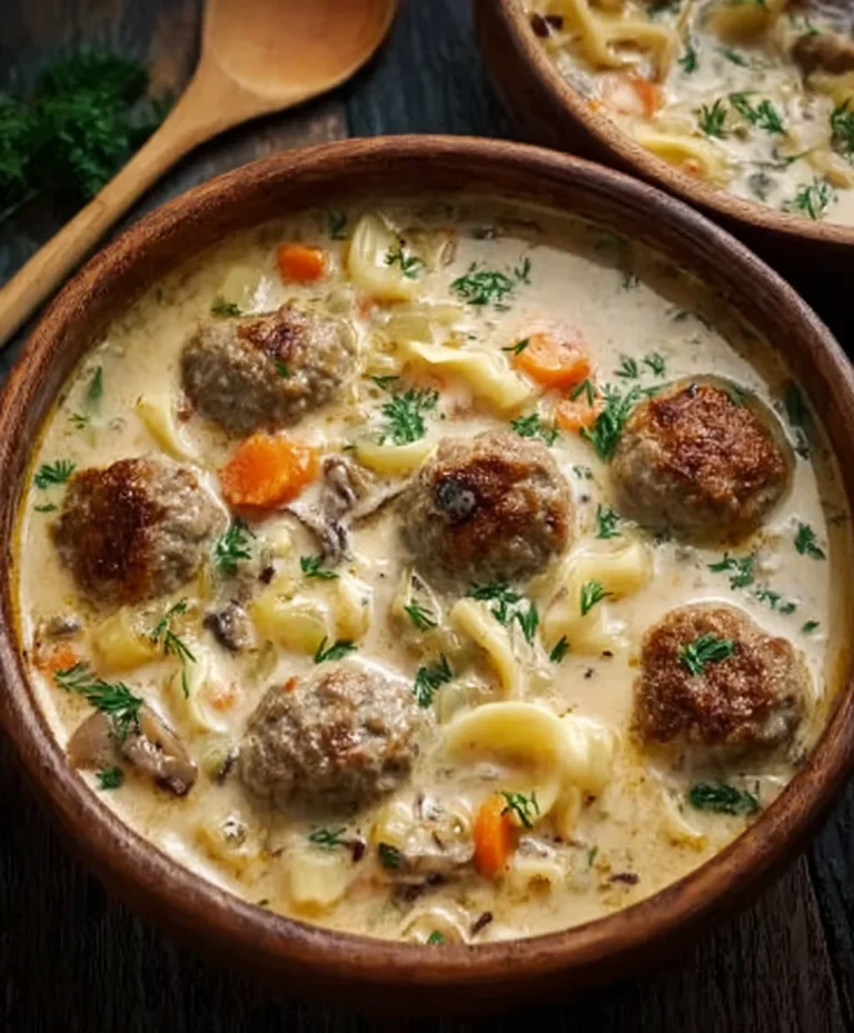Cozy Beef Meatball Soup – Easy Weeknight Comfort
