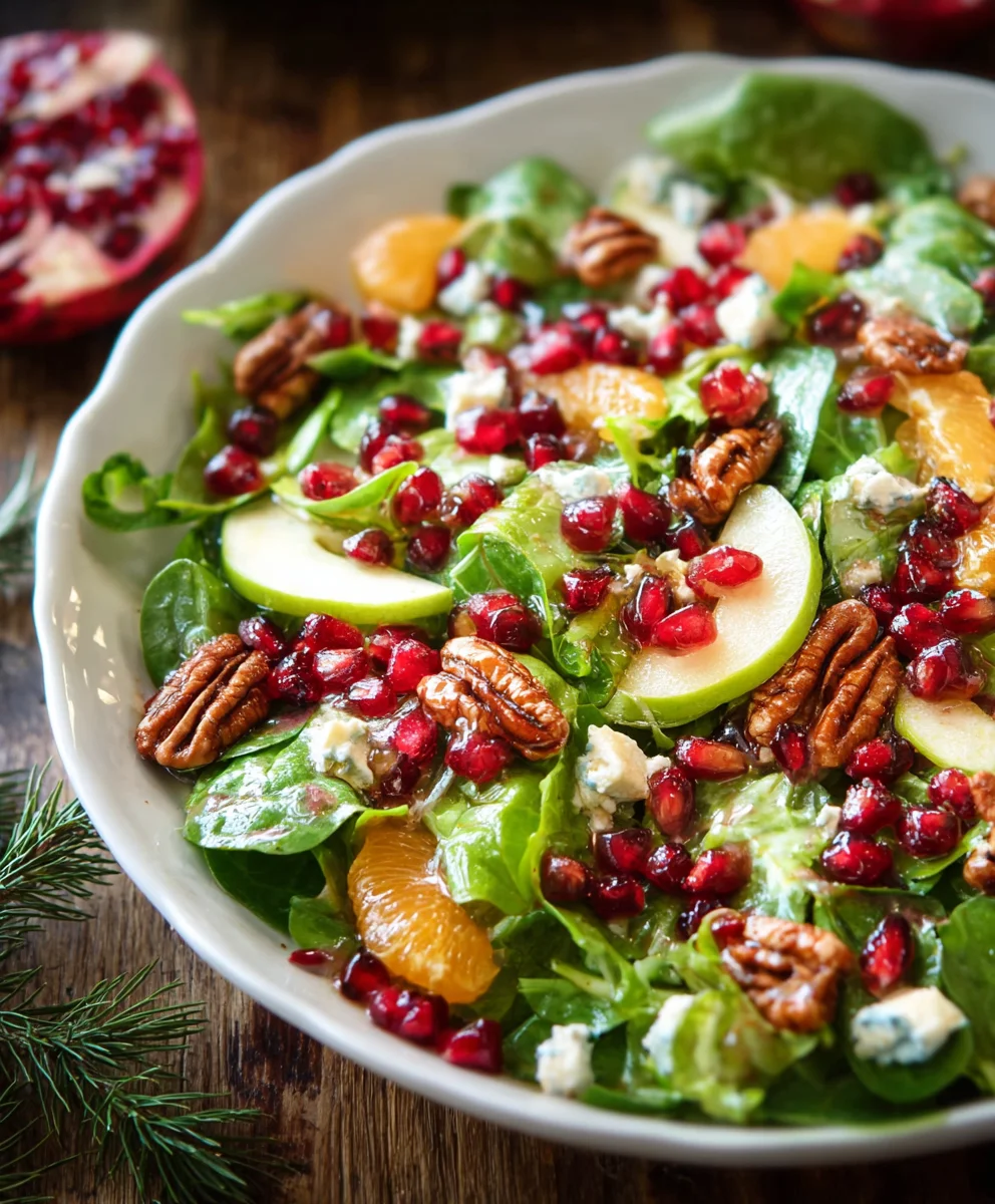 Festive Christmas Salad - Easy Beef & Cranberry Delight