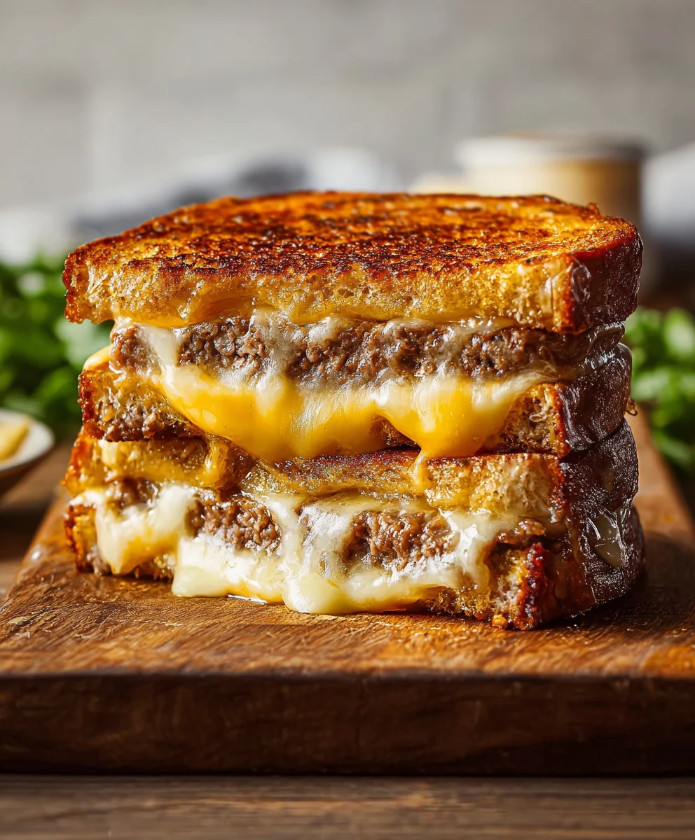 Classic Beef Patty Melt Recipe- Easy & Delicious