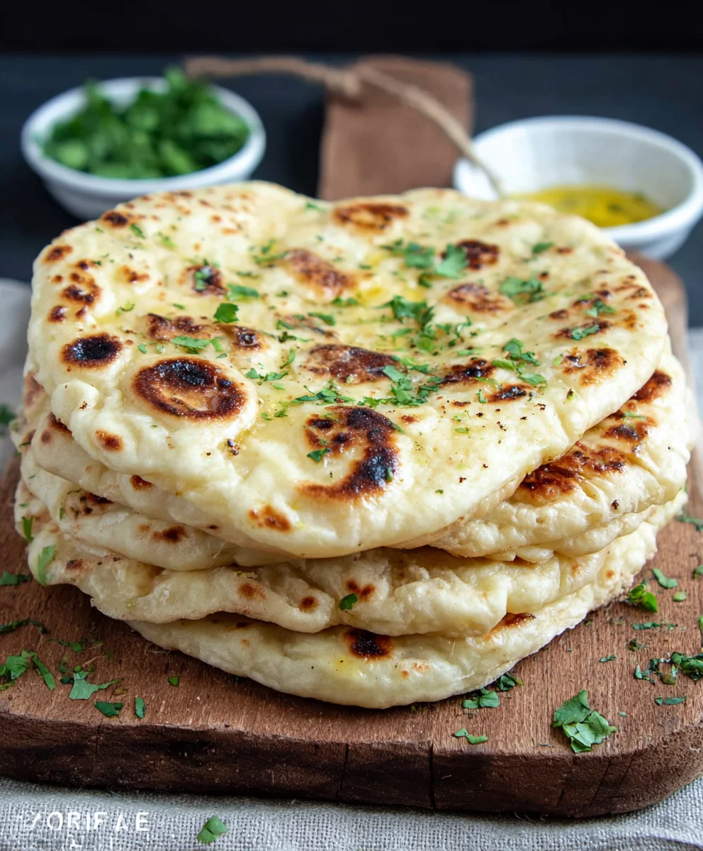 Easy Homemade Naan Bread Recipe-Soft & Chewy