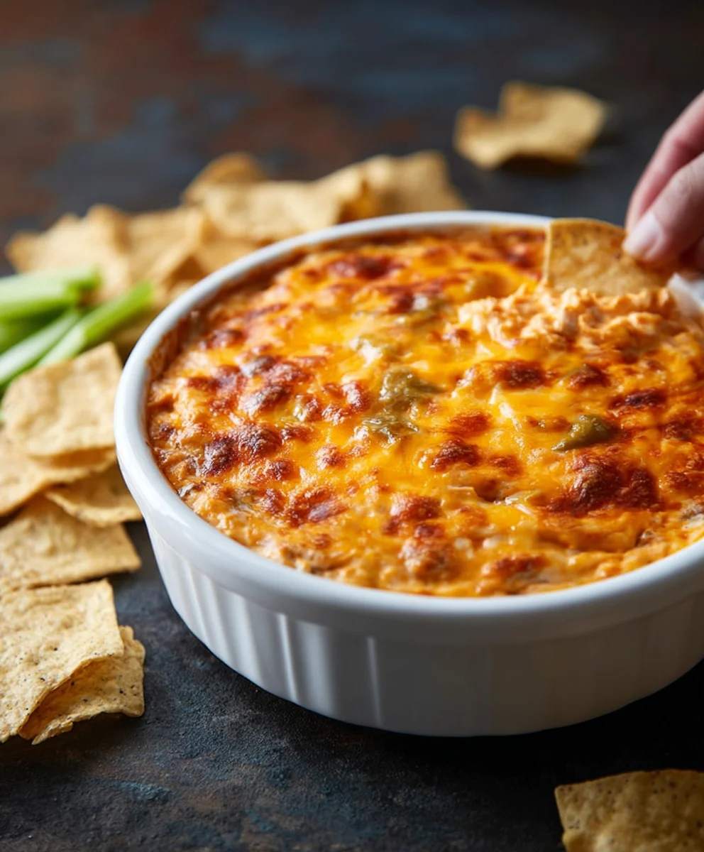 Best Buffalo Chicken Dip Recipe- Easy & Creamy