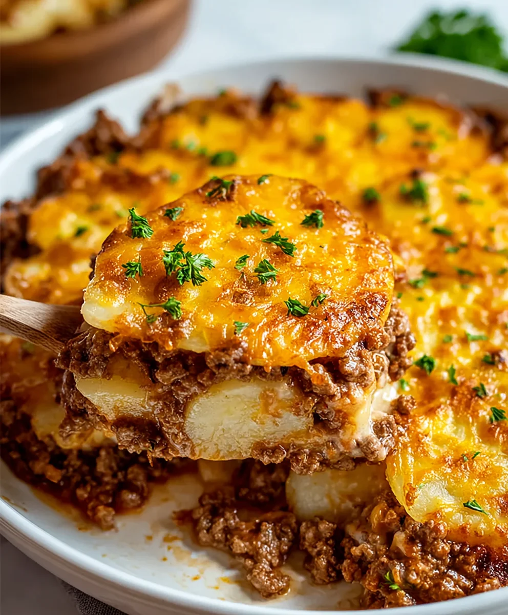Easy Ground Beef Hobo Casserole Recipe