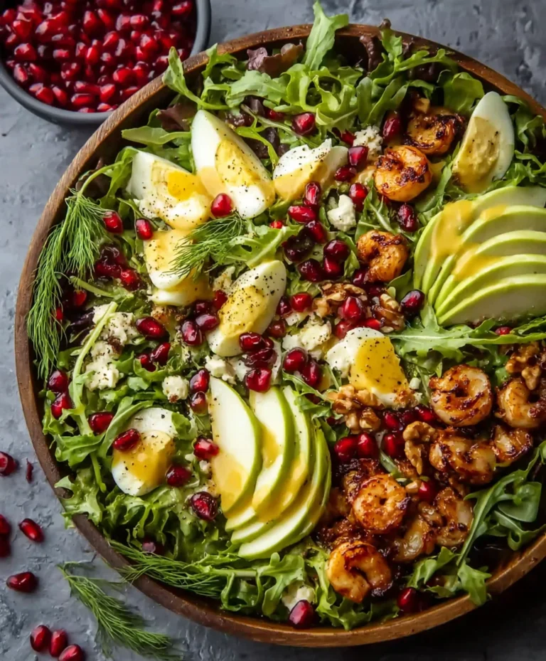 Juicy Christmas Salad Honey Mustard Dressing