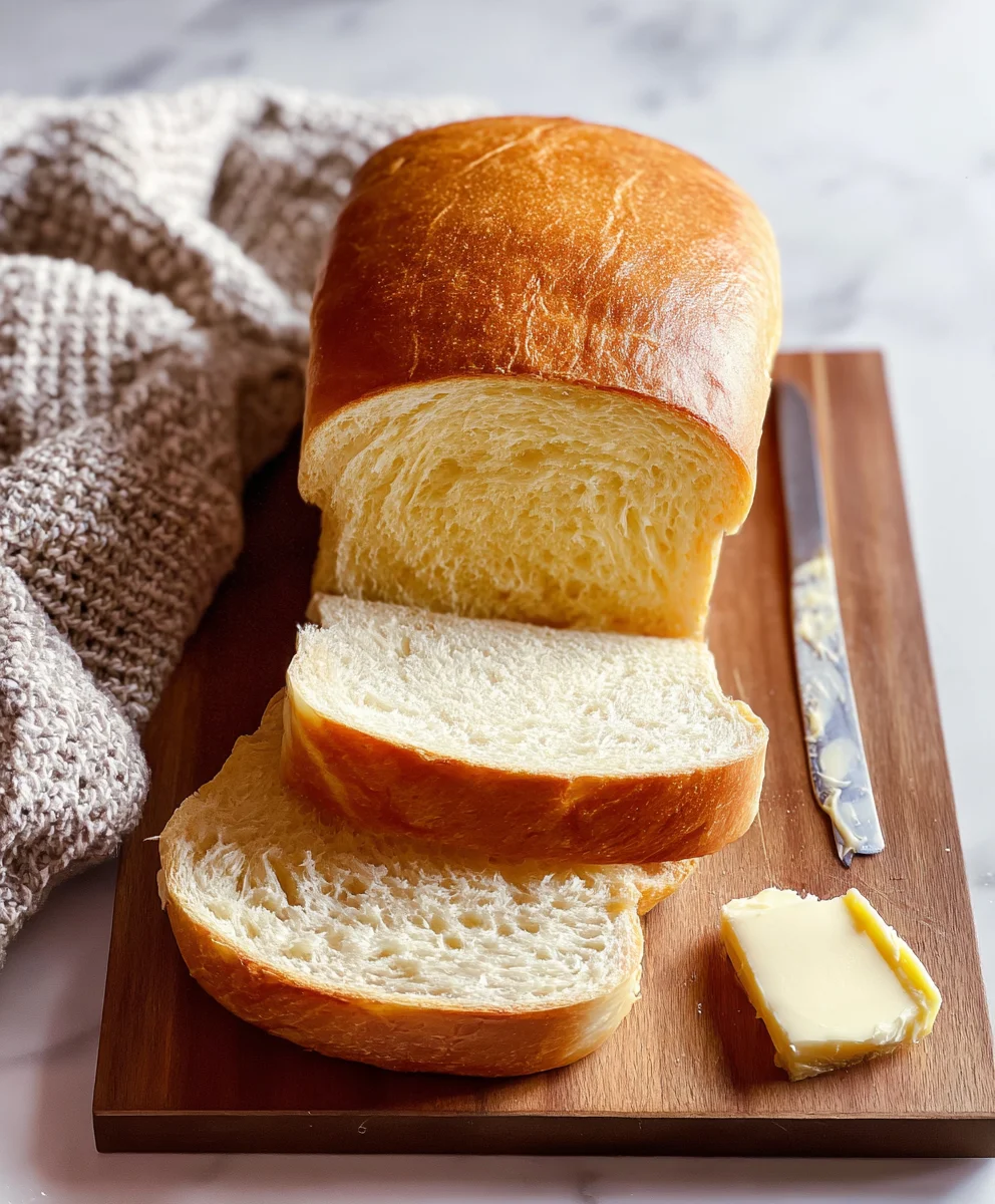 Easy Soft Fluffy Sandwich Bread Recipe