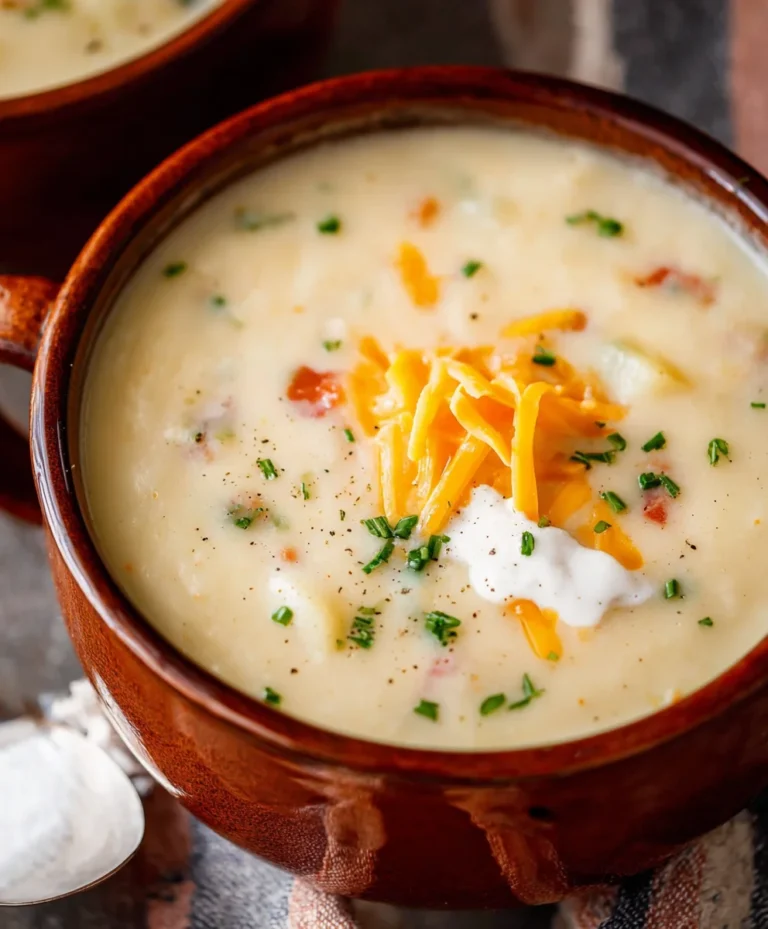 Easy Potato Soup Recipe – Creamy & Delicious