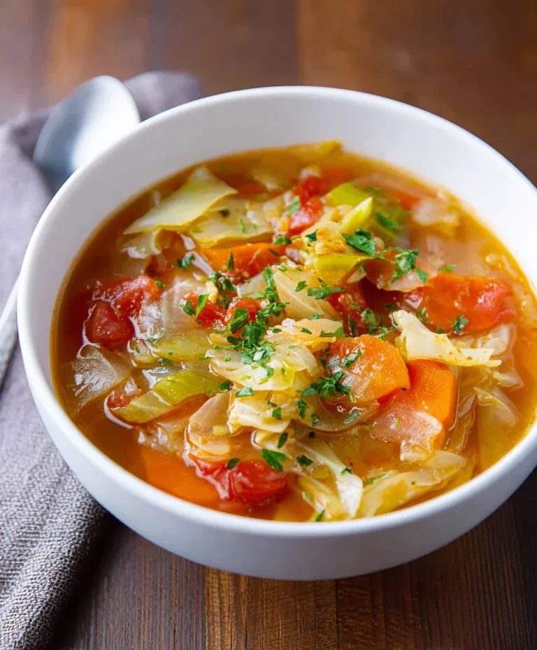 Easy Weight Loss Cabbage Soup – Burn Fat Fast