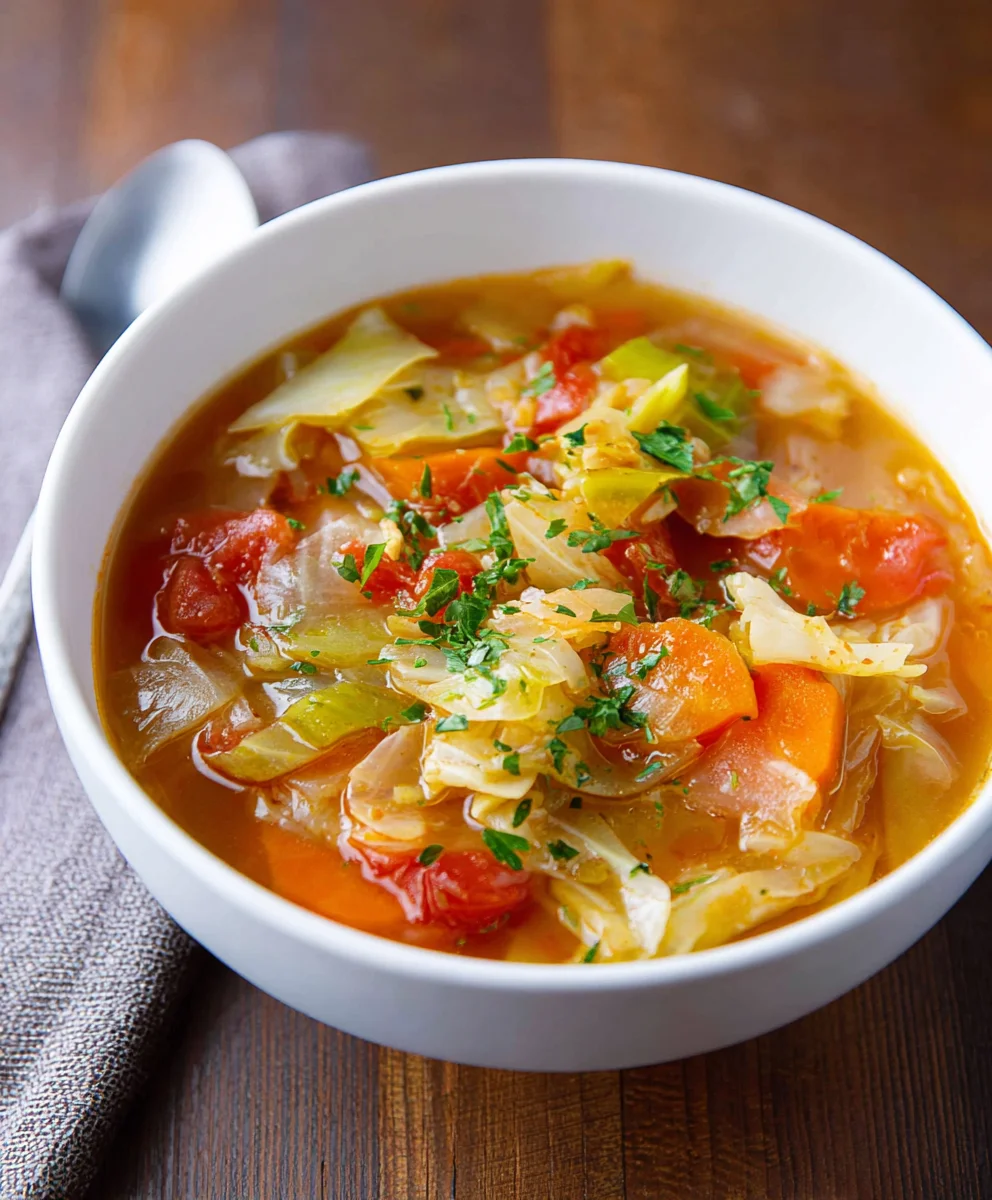 Easy Weight Loss Cabbage Soup - Burn Fat Fast