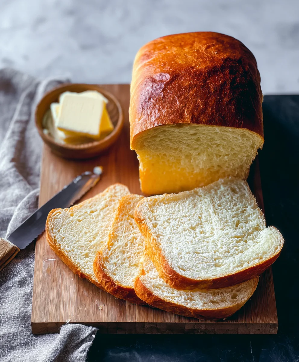 Easy Soft Fluffy Sandwich Bread Recipe