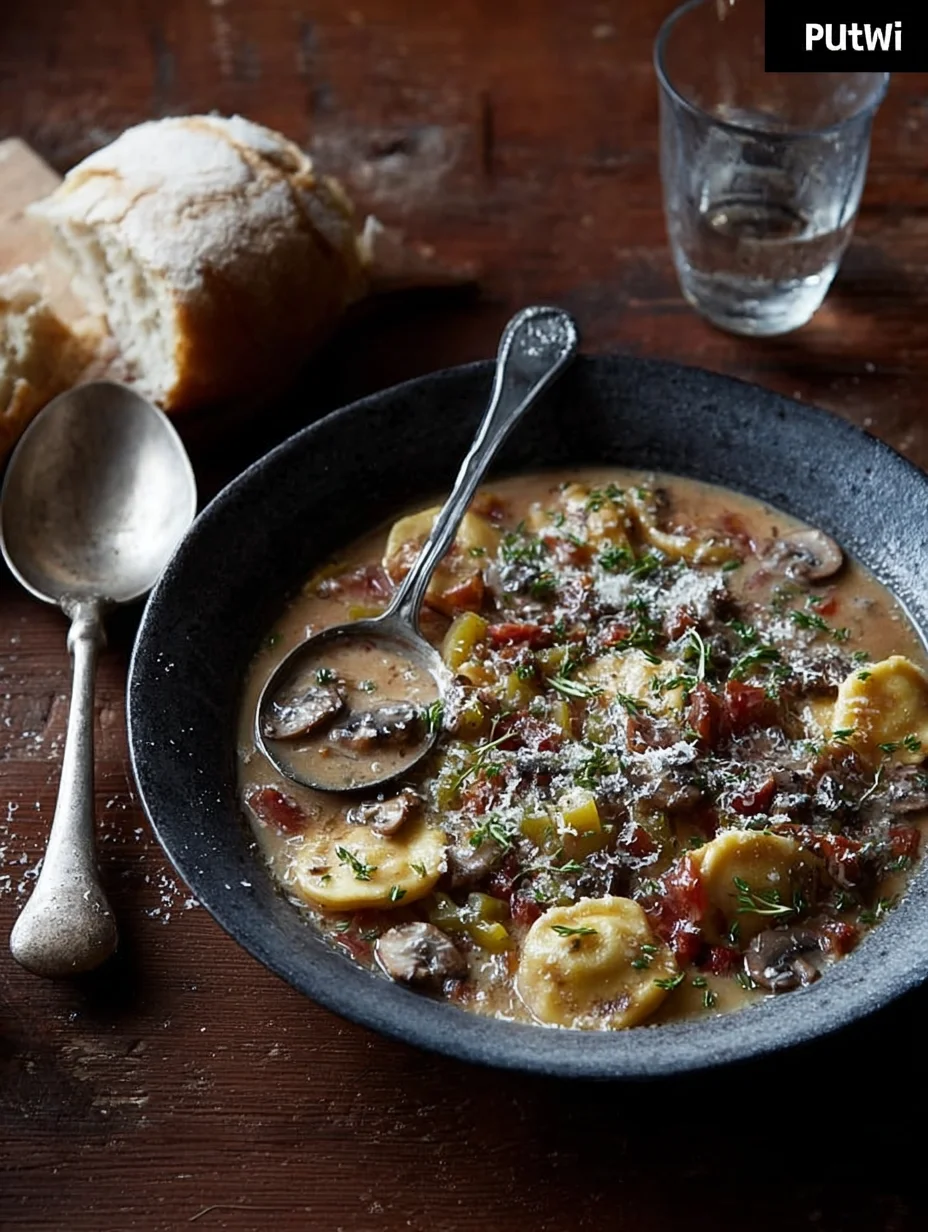 Hearty Beef Broth Stew-Earthy & Creamy Comfort