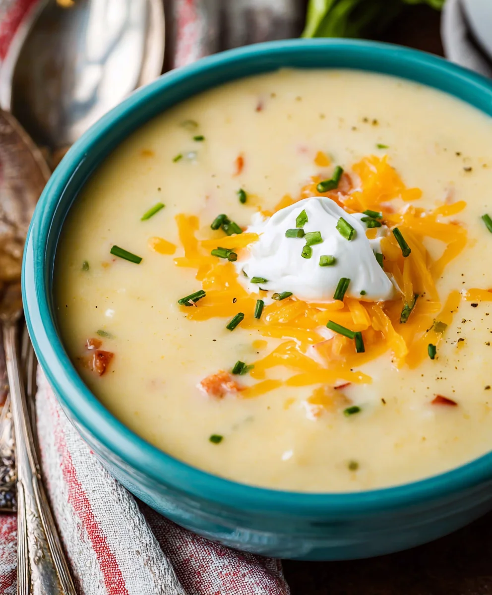 Easy Potato Soup Recipe - Creamy & Delicious