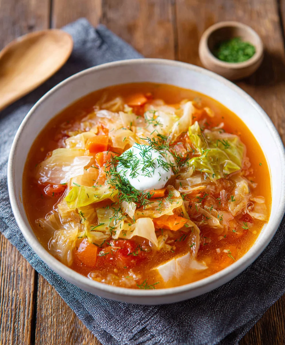 Easy Weight Loss Cabbage Soup - Burn Fat Fast