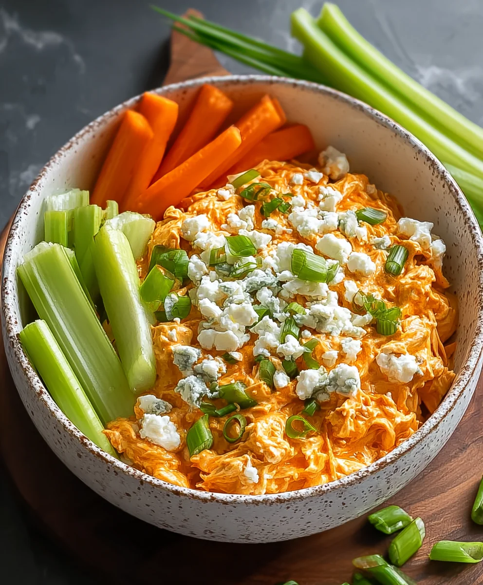Buffalo Chicken Cottage Cheese Bowl-Healthy Twist