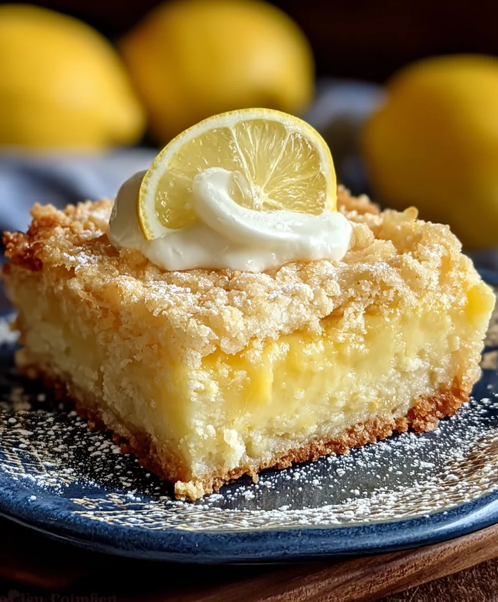 Easy Lemon Dump Cake Recipe- Zesty & Quick Dessert