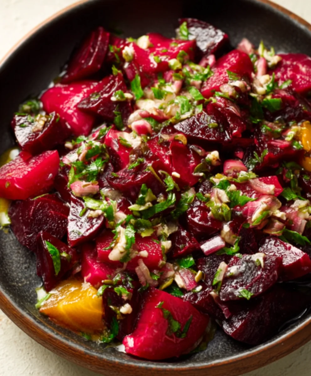 Tangy Pickled Beet Salad- Easy & Delicious Recipe