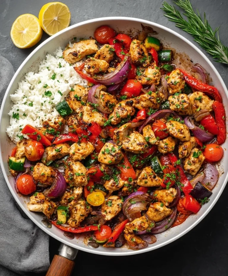 Easy Mediterranean Chicken Stir Fry – Quick & Flavorful Recipe