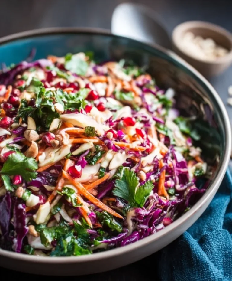 Hearty Winter Veggie Coleslaw Recipe-Flavorful & Fresh