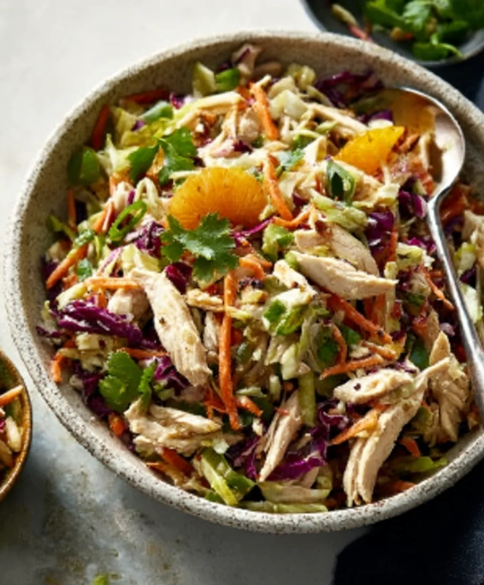 Chinese-Inspired Chicken Salad - Easy Flavorful Recipe