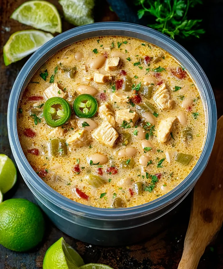 Spicy Cajun White Chicken Chili Recipe – Easy Flavor