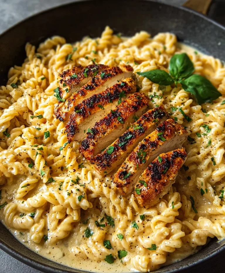 Creamy Chicken Garlic Parmesan Pasta Recipe