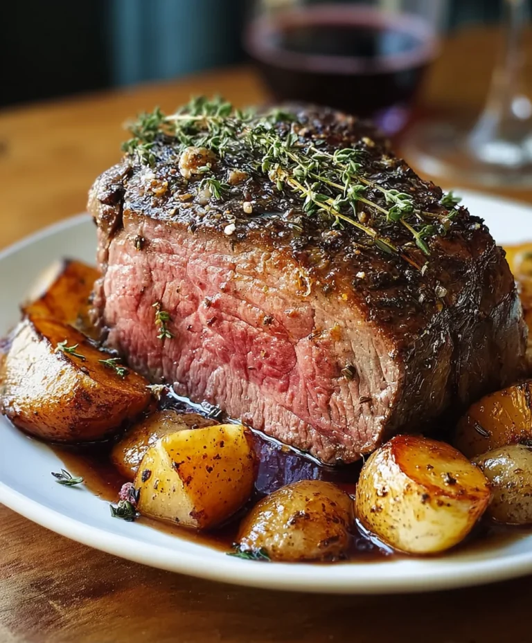 Juicy Roast Beef Recipe – Perfectly Tender Every Time
