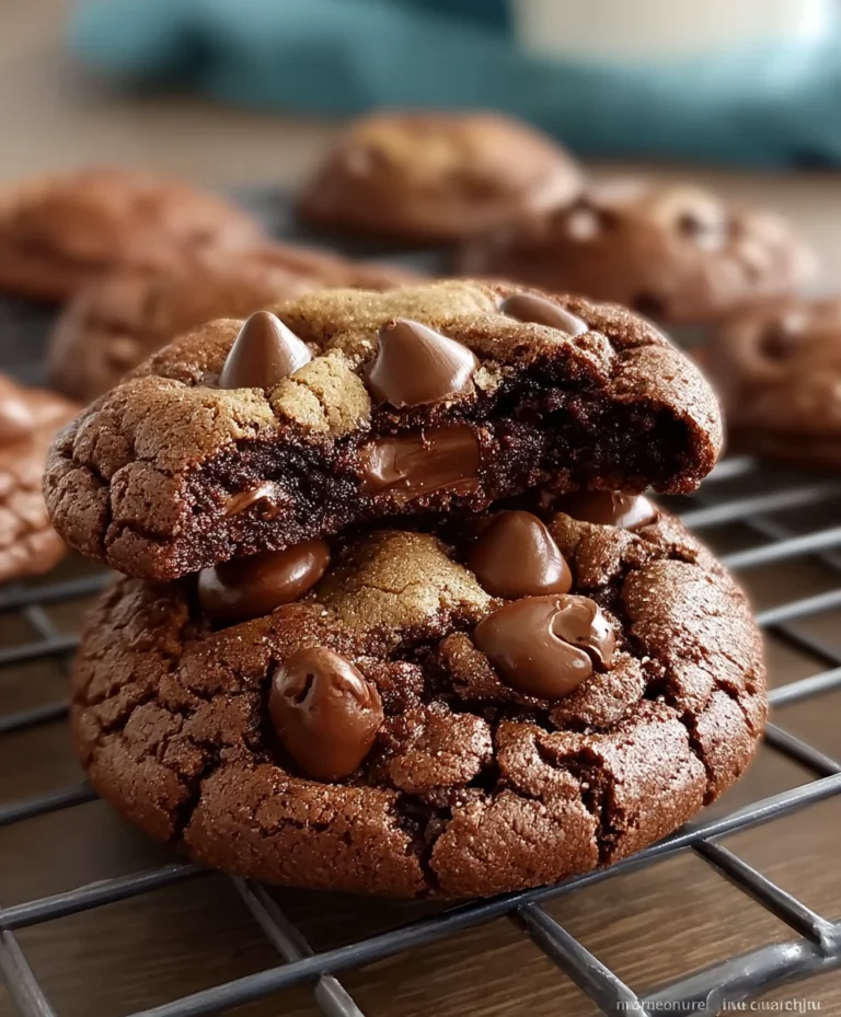 Double Chocolate Dream Cookies-Best Rich Recipe