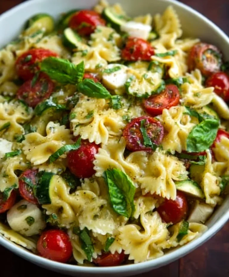 Easy Bow Tie Pasta Salad Recipe- Crowd Pleaser