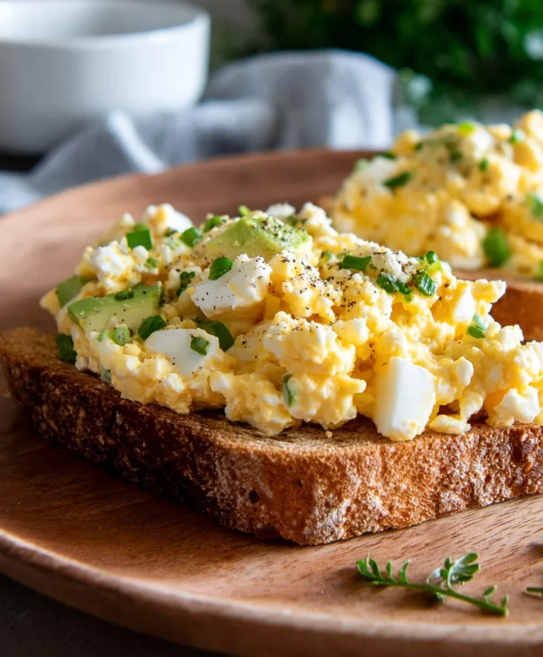 Egg Salad with Cottage Cheese – Mayo Free