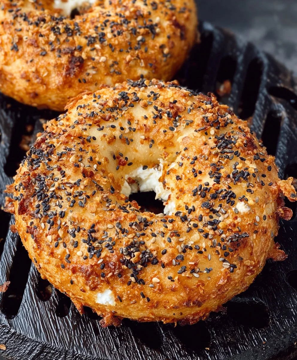 Protein Bagels - Healthy Cottage Cheese Recipe