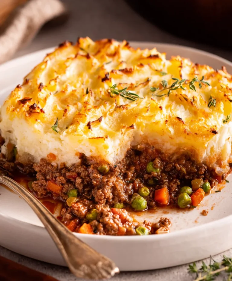 Easy Homemade Beef Shepherd’s Pie Recipe