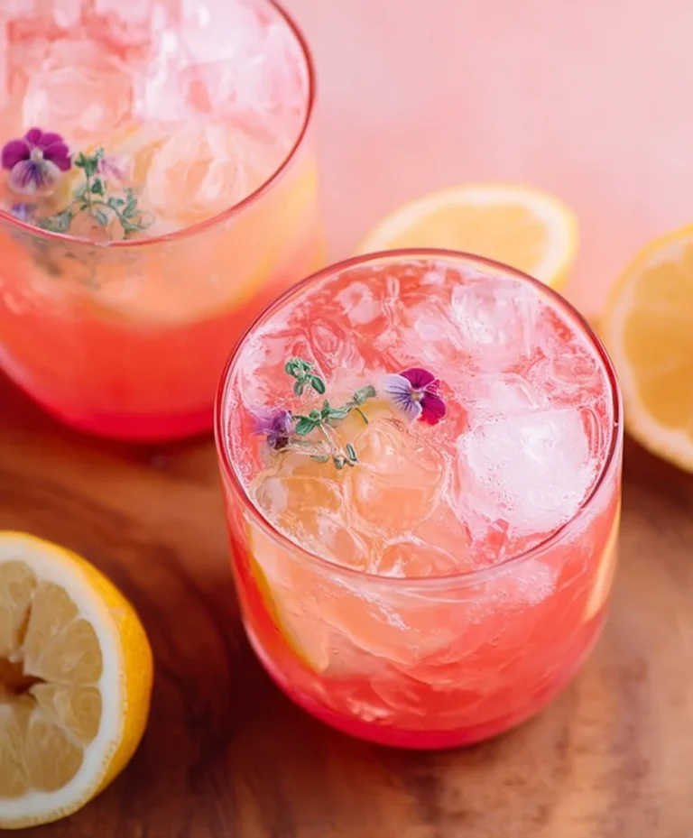 Refreshing Pink Lemonade Mocktail – Easy Recipe