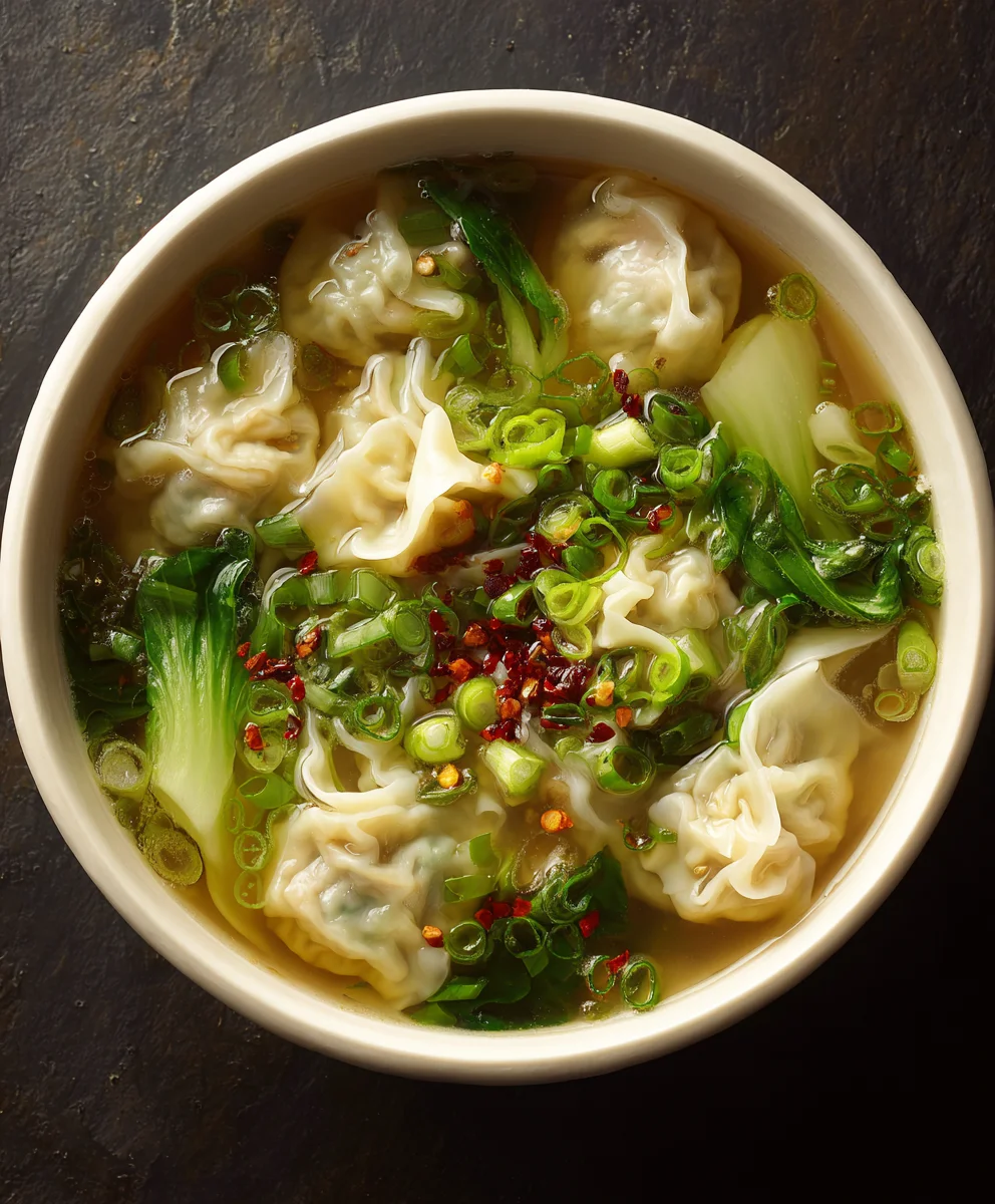 Easy Beef Wonton Soup Recipe - Quick & Delicious