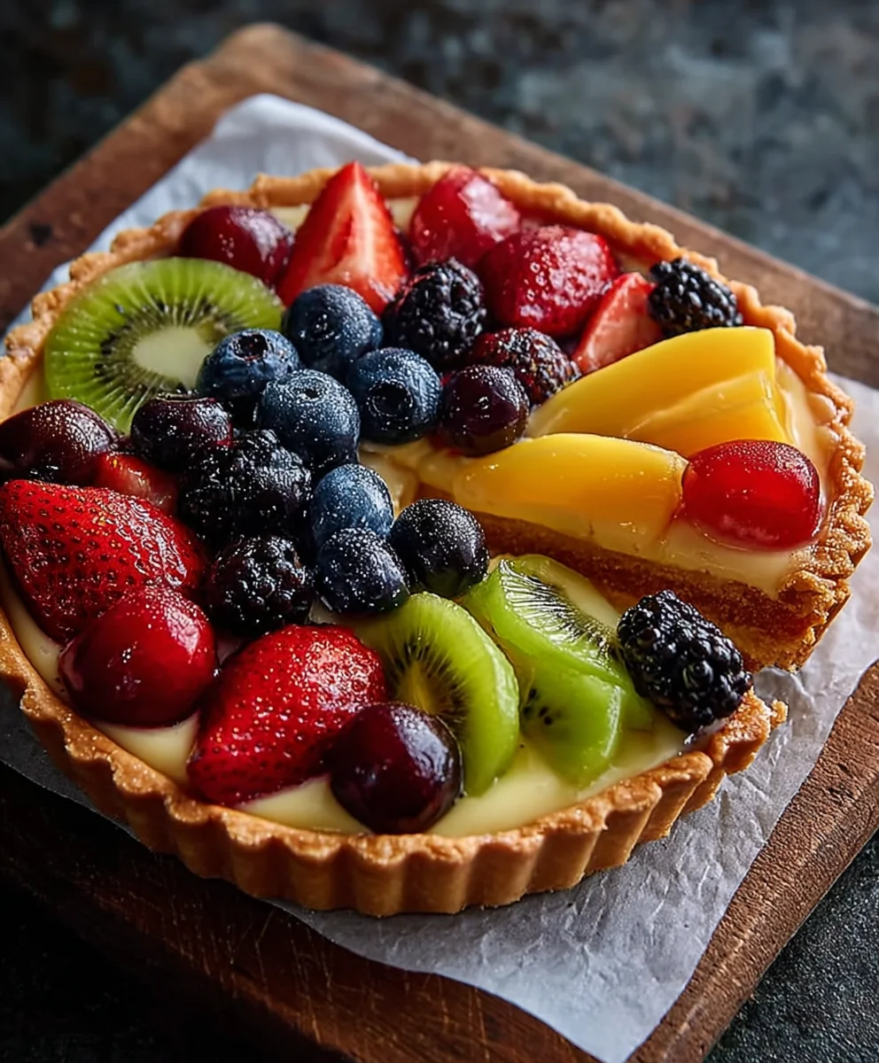 Delicious Fresh Fruit Tart Recipe - Easy & Sweet