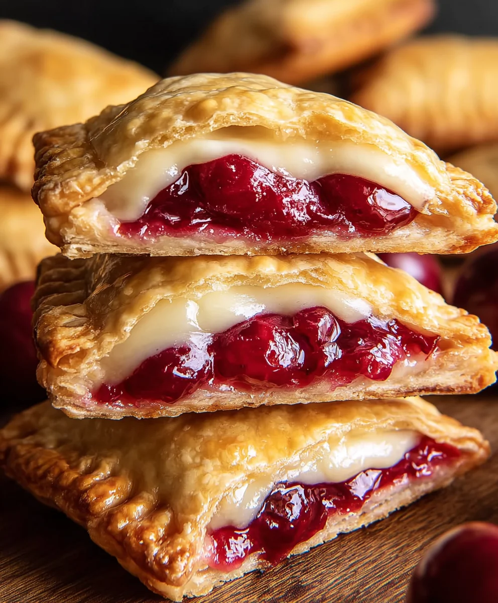 Cherry Cheesecake Hand Pies - Easy Dessert Recipe