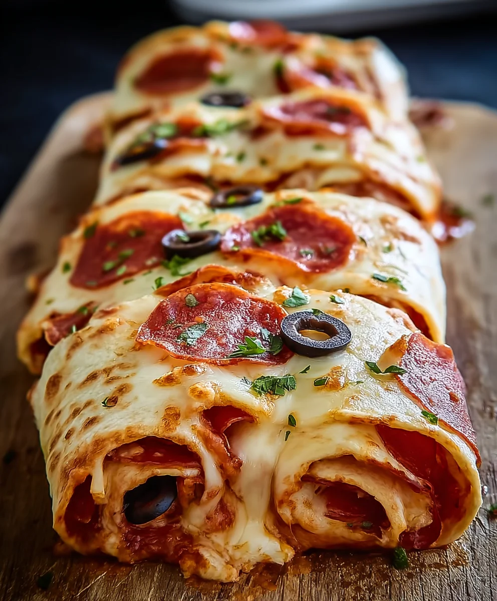 Easy Baked Pizza Wraps - Quick & Delicious Weeknight Meal