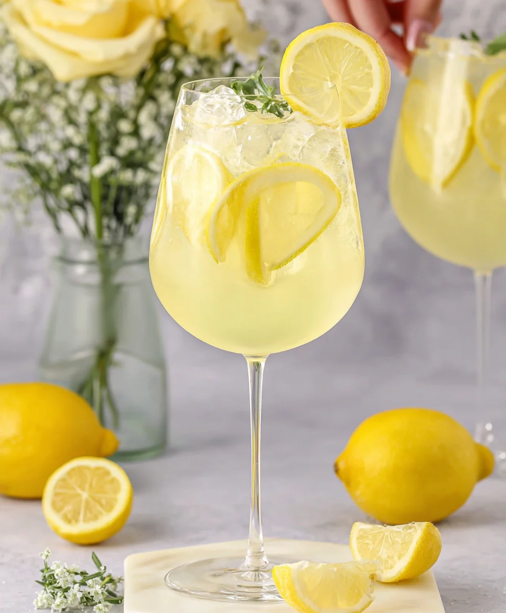 Non-Non-Non-Alcoholic Alternativeic Limoncello Spritz Recipe - Refreshing Mocktail