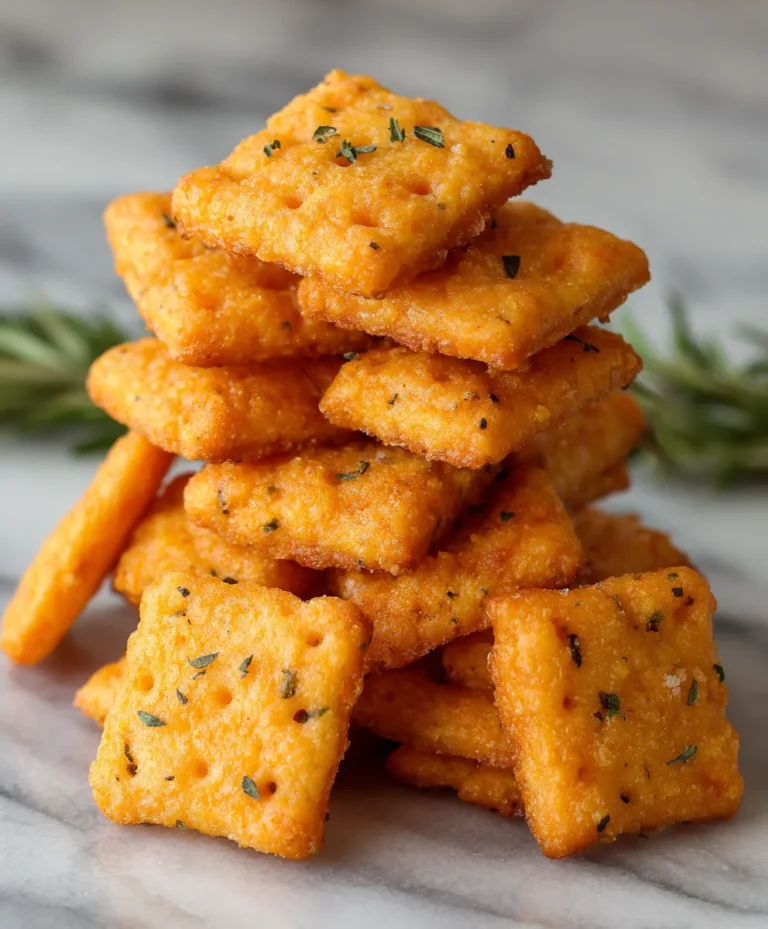 Homemade Cheddar Cheese Crackers – Cheez It Recipe