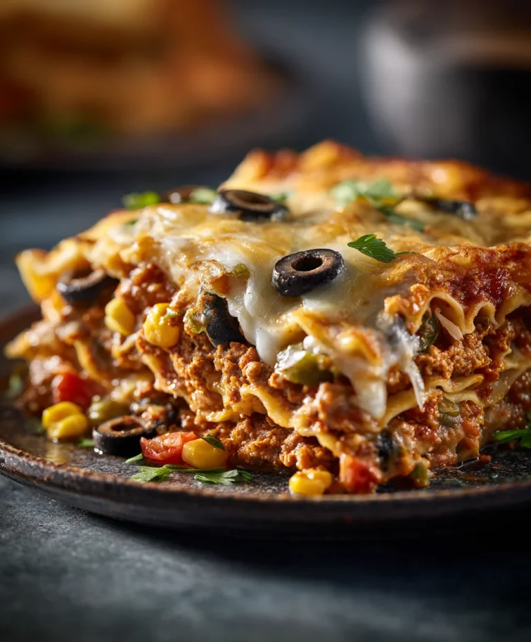 Easy Veggie Mexican Lasagna Recipe