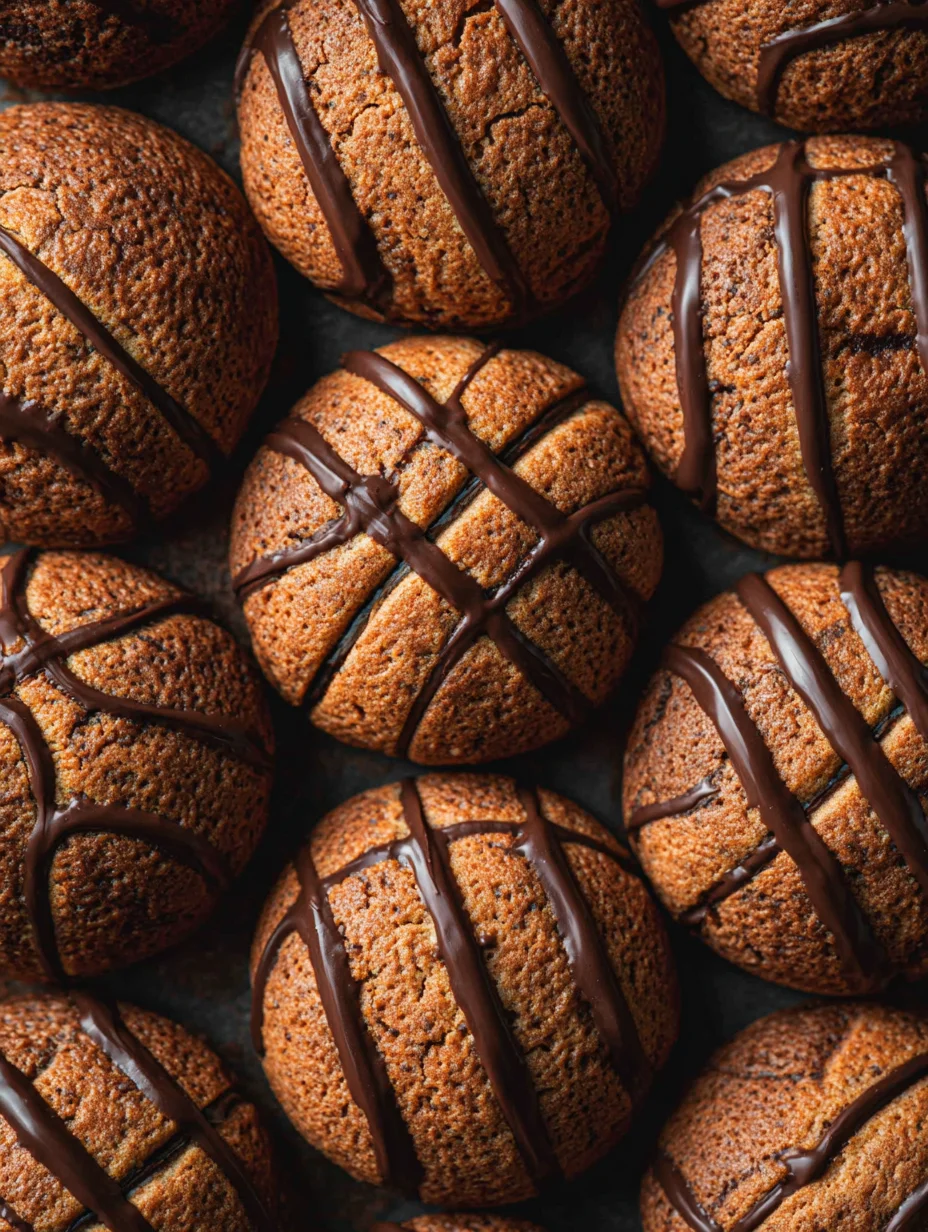 Easy Piping Basketball Cookies Recipe