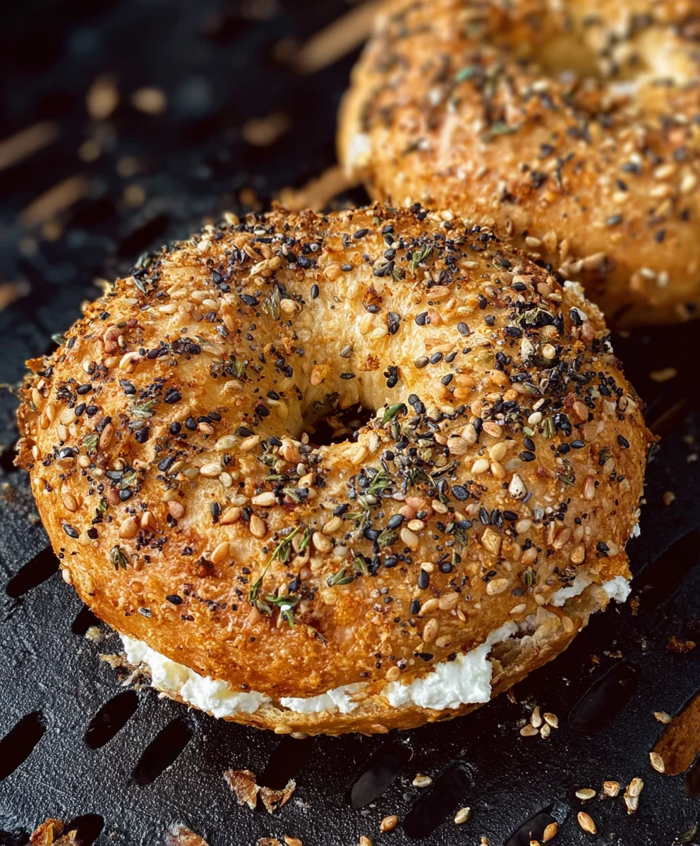 Protein Bagels - Healthy Cottage Cheese Recipe