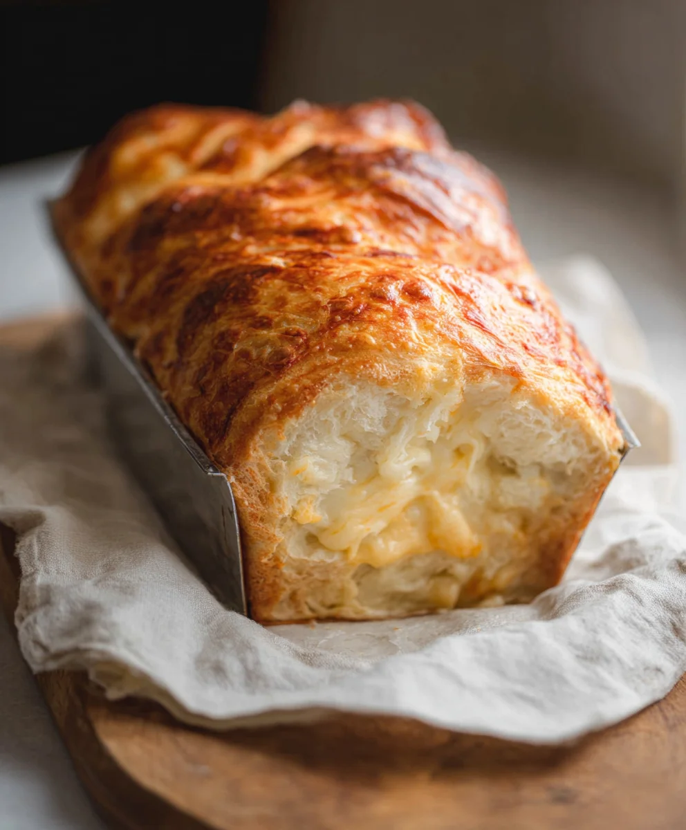 Easy Sourdough Cheese Bread Recipe- Delicious & Cheesy