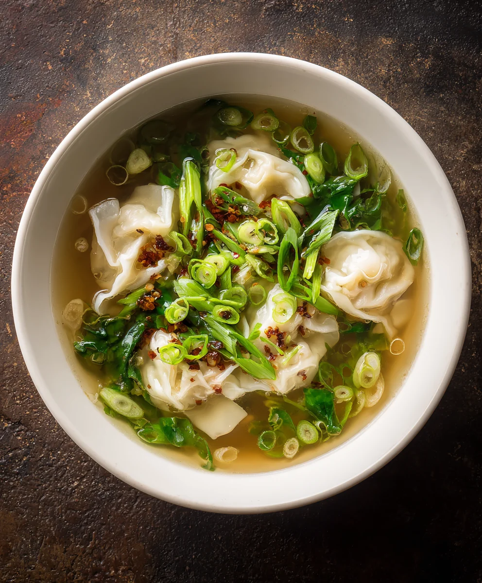 Easy Beef Wonton Soup Recipe - Quick & Delicious