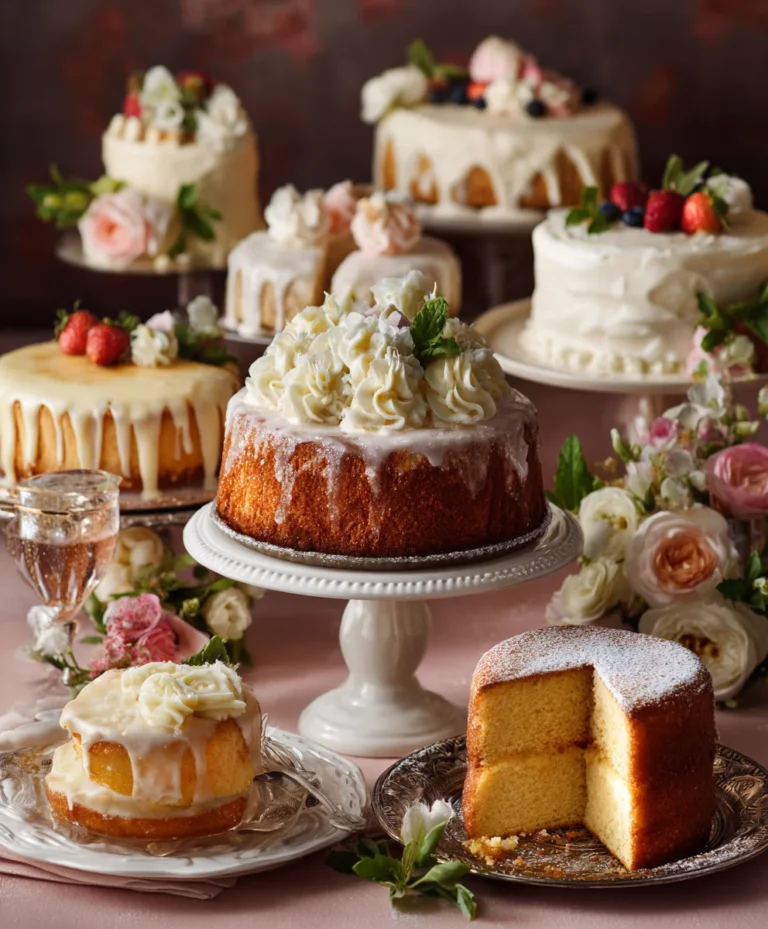 Vintage Wedding Dessert Table Ideas-Sweet-Elegant Creations