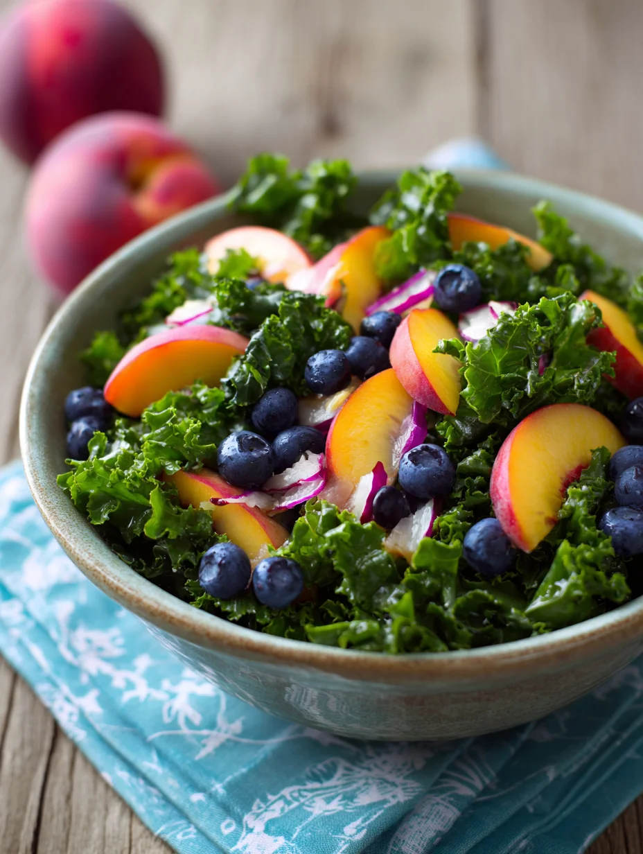 Peach Blueberry Non-Non-Non-Alcoholic Alternativeic Non-Alcoholic Ale Salad Recipe