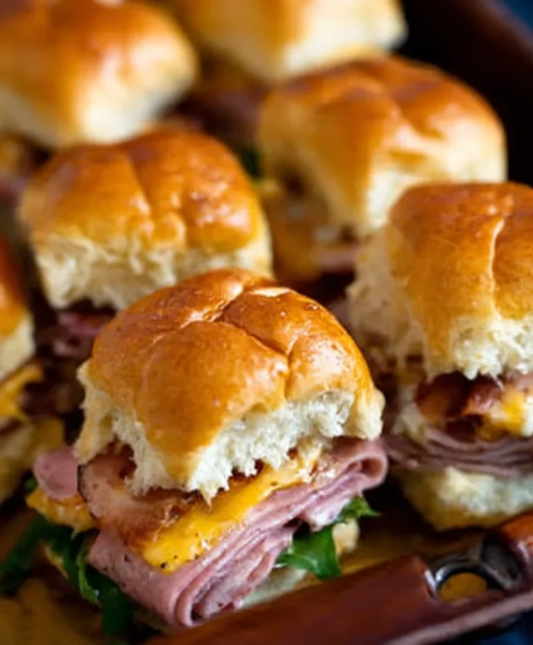 Mississippi Sin Beef Beef Ham Sliders- Savory Bites