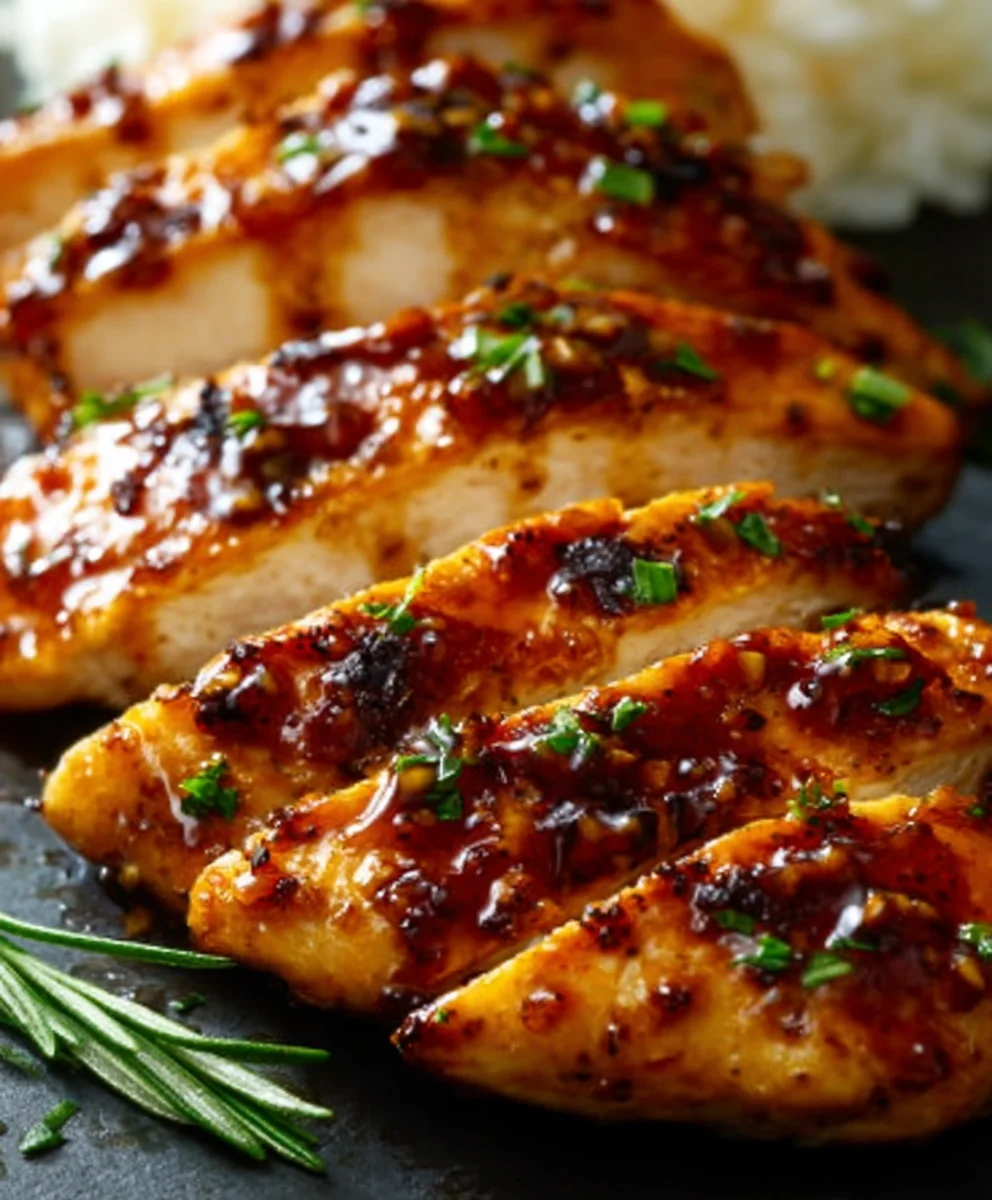 Easy Honey Garlic Chicken Breast Recipe
