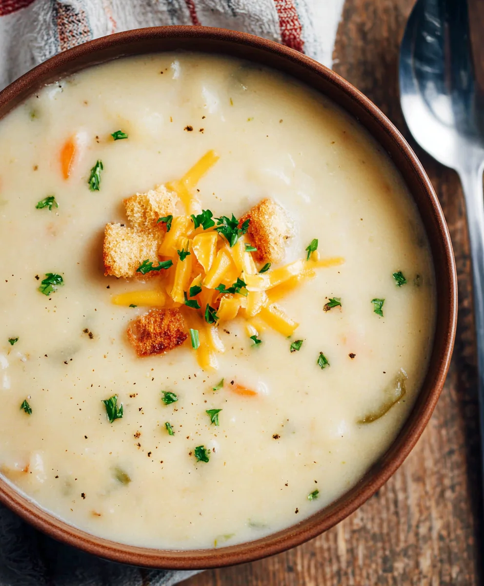 Easy Potato Soup Recipe-Comfort Food Classic