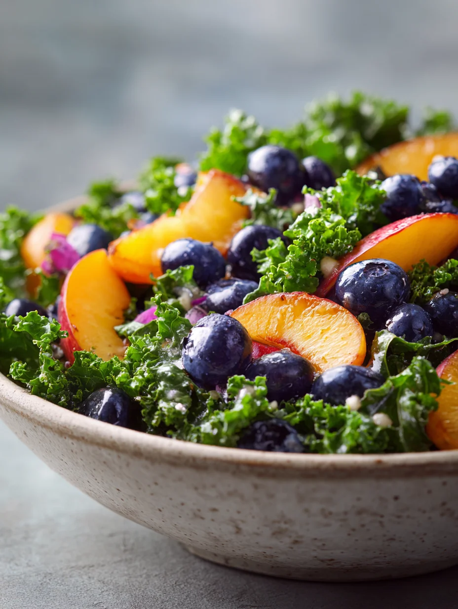 Peach Blueberry Non-Non-Non-Alcoholic Alternativeic Non-Alcoholic Ale Salad Recipe