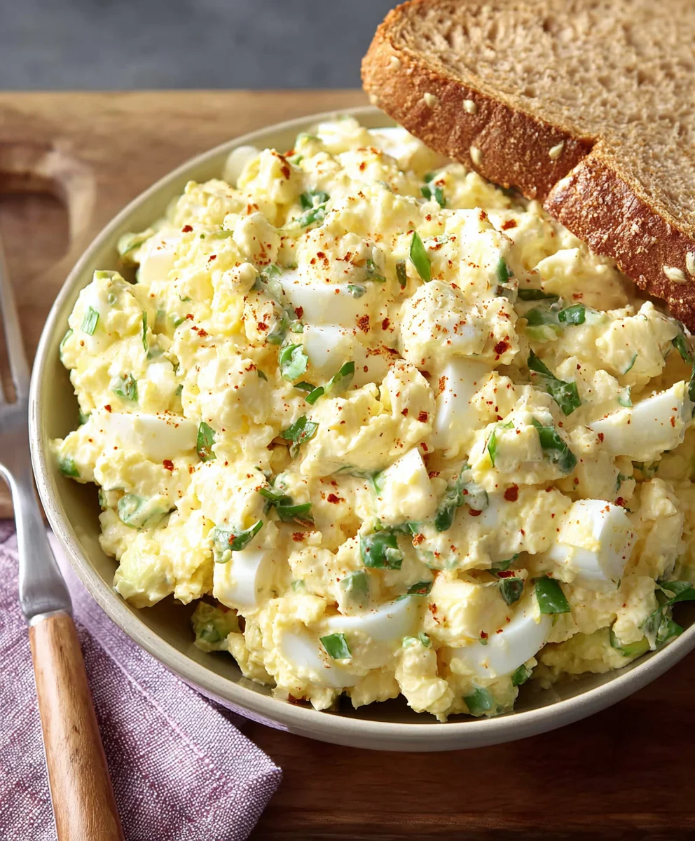 Simple Cottage Cheese Egg Salad - Healthy & Easy